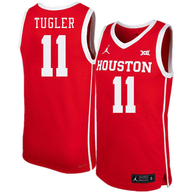 Joseph Tugler College Jersey,Houston Cougars #11 Joseph Tugler Basketball Jersey Youth-Red